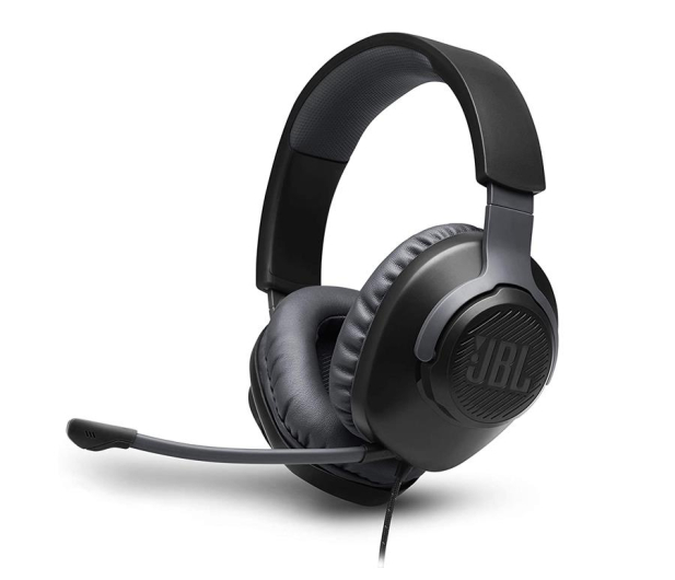 JBL Quantum 100 przewodowe czarne - 541933 - zdjęcie